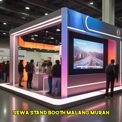 sewa stand booth malang murah